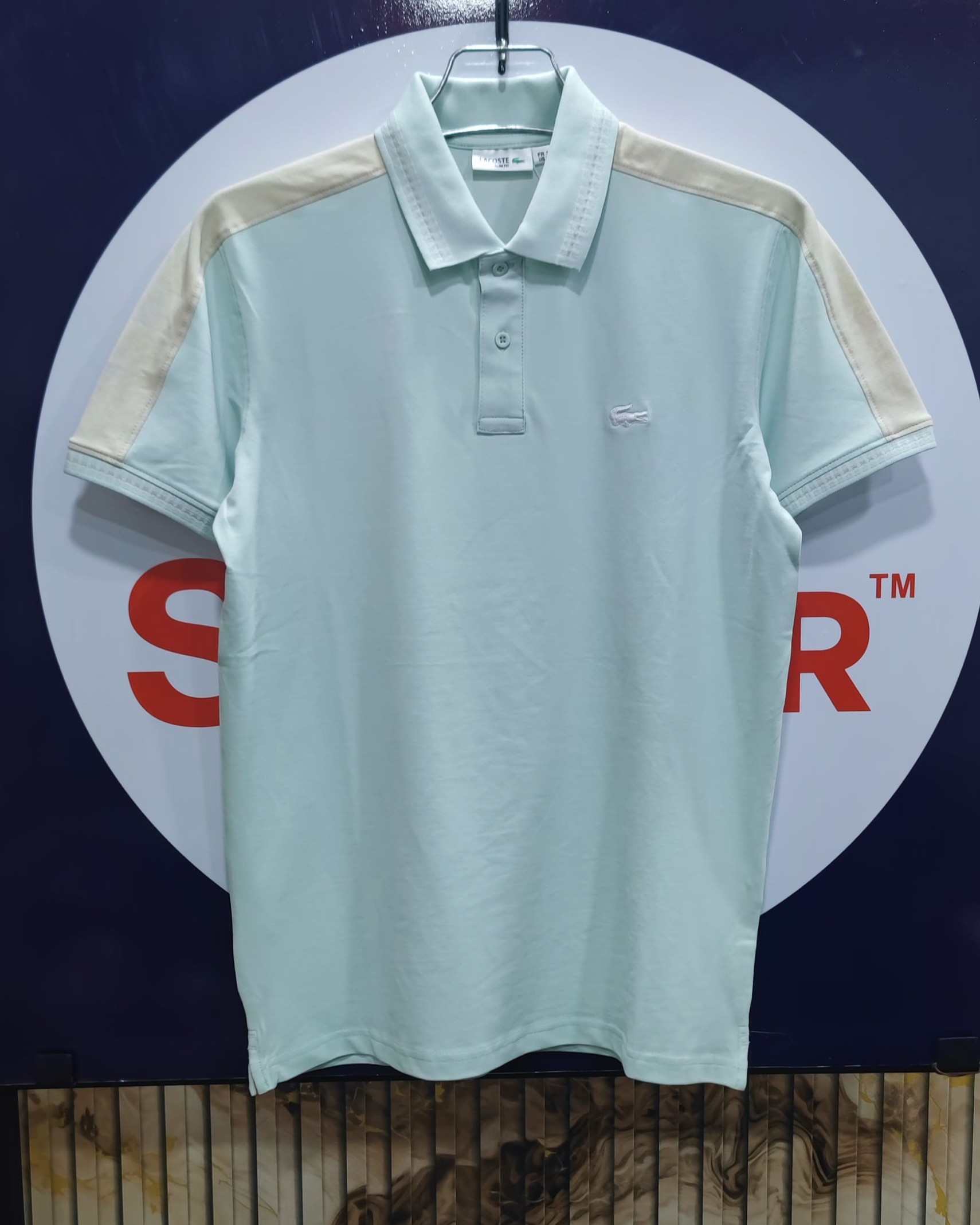 Premium Export PK Polo – Moon Lite | Signature Panel Edition