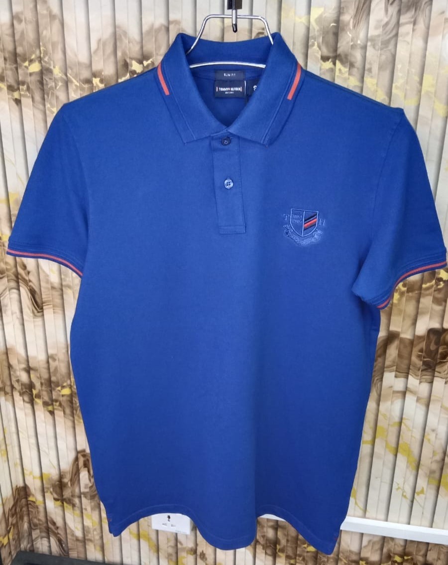 Navy Premium 240 GSM Polo – Timeless Executive Edition