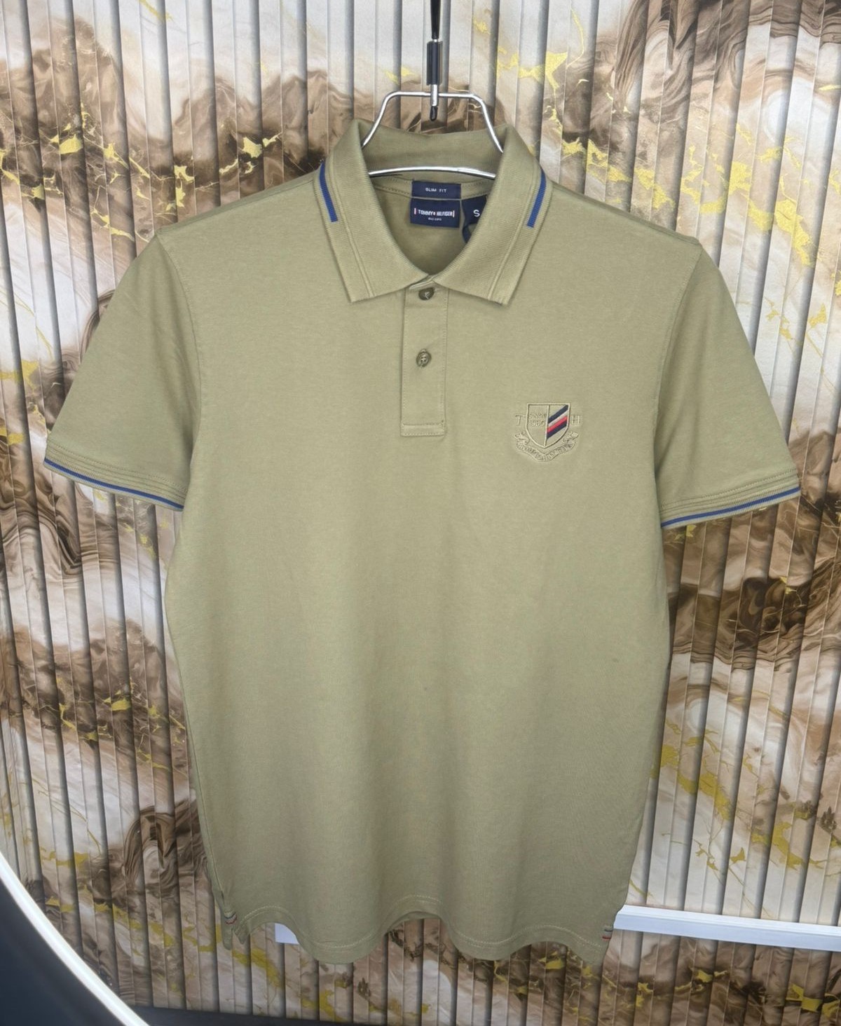 Light Olive Premium 240 GSM Polo – Smart Fit Edition