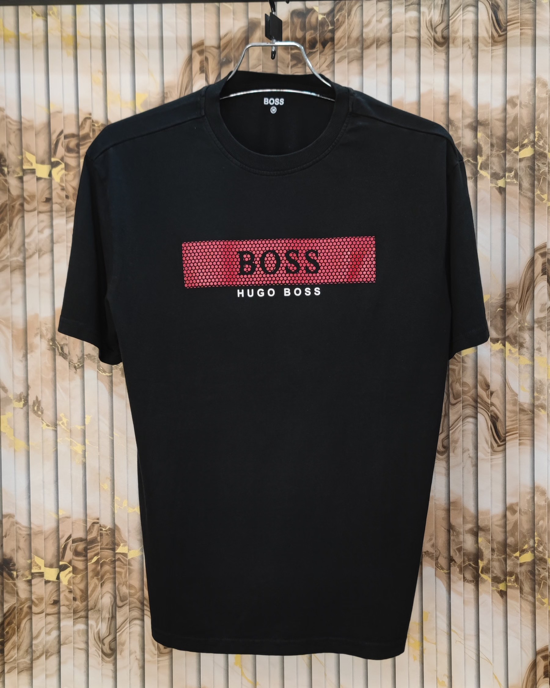 Premium Export Round Neck T-Shirt – Black Summer Comfort Edition - HU BO