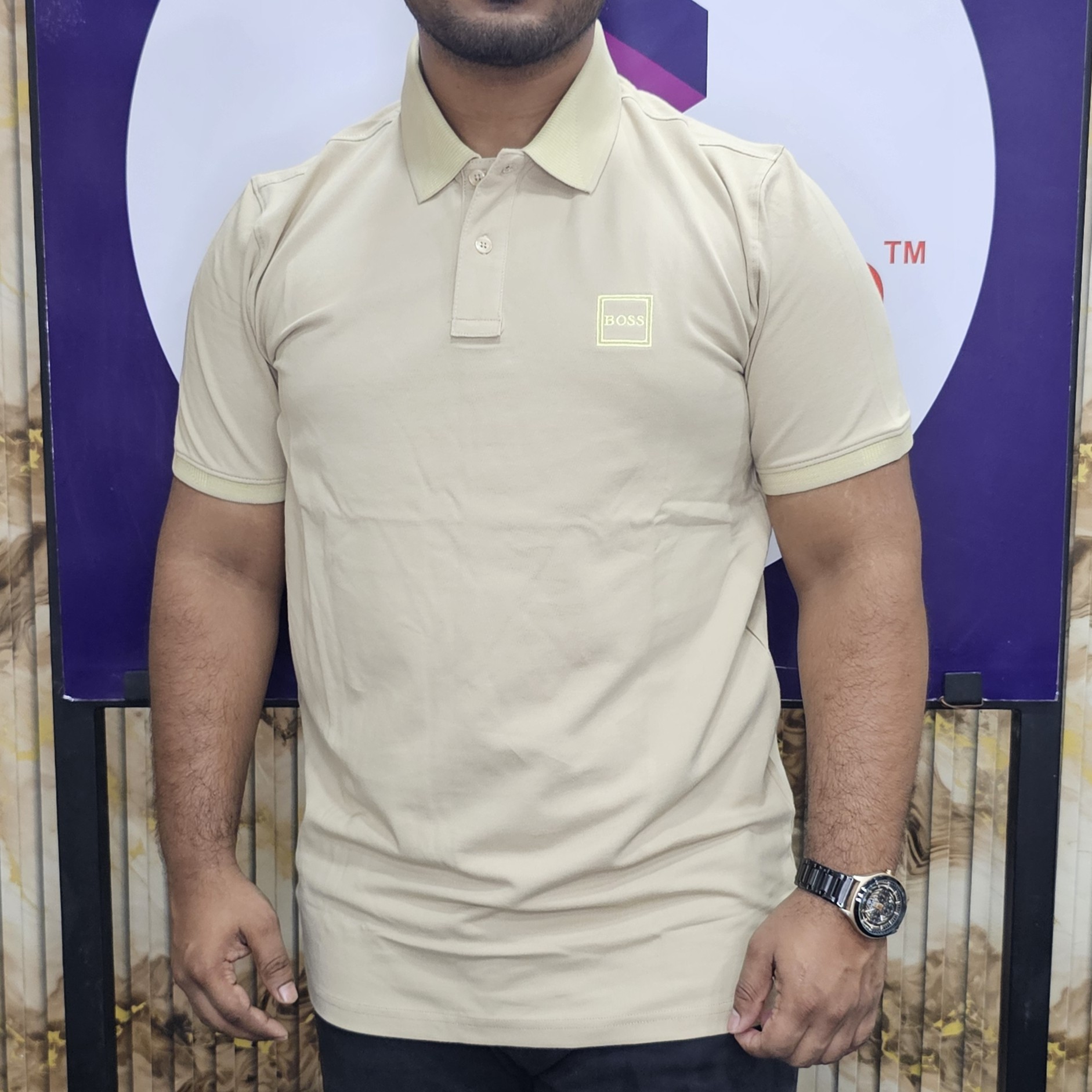 Premium Export PK POLO Shirt - BO - Lemon