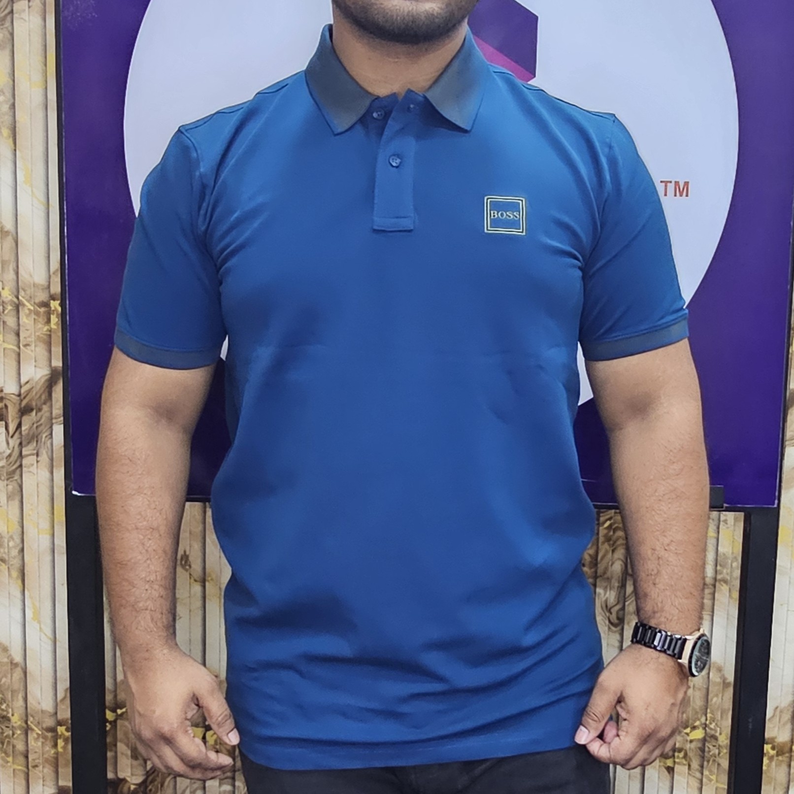 Premium Export PK POLO Shirt - BO - M Green